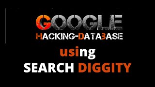 GOOGLE HACKING DATABASE USING SEARCH DIGGITY [upl. by Adnovad127]