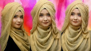 Elegant hijab style for summer  Sanji Da 💙 [upl. by Rednas]