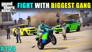 MICHAEL FIGHT WITH LOS SANTOS BIGGEST GANG  GTA V 143 GAMEPLAY  GTA 5 143  TECHNO GAMERZ GTA 5 [upl. by Persis292]