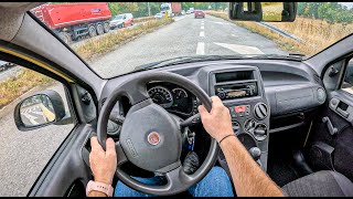 2010 Fiat Panda  11 MPI 54HP  POV Test Drive [upl. by Matthia473]