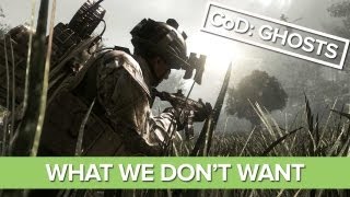 Call of Duty Ghosts  7 Things We Dont Want [upl. by Iblok]