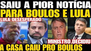 SAIU A PIOR NOTÍCIA PARA BOULOS E LULA BOULOS INELEGÍVEL E SE AJOELHA PARA PABLO MARÇAL VÍDEO GRA [upl. by Milas444]