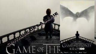 critique game of trones saison 5⚔️⚔️⚔️🗡🛡🩸📜🐲🐉🕯🏹🏹🏹🏹 [upl. by Leibrag]