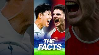 The North London rivalry between Arsenal and Tottenham  3 must know facts shorts [upl. by Odnomra478]