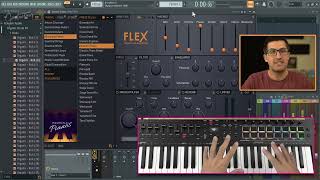 FL Studio FLEX VST  Oxygen Pro FL Template [upl. by Assiled]