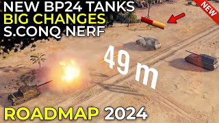 S Conq NERF New Battle Pass Tanks Crew Changes Maps and More  World of Tanks in 2024 [upl. by Wittenburg293]