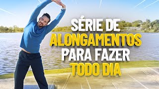 ALONGAMENTOS PARA FAZER TODOS OS DIAS  Fisioprev com Guilherme Stellbrink [upl. by Ressay]