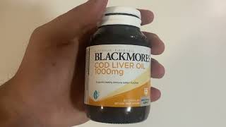 How Good Is Blackmore Cod Liver Oil Honest Review [upl. by Akital]