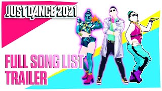 Just Dance 2021 Full Song List  Ubisoft US [upl. by Edualc]