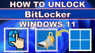 How to Unlock BitLocker in Windows 11 [upl. by Erodavlas]