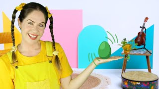 Humpty Dumpty  Egg shaker song  Music class for kids [upl. by Levitan]