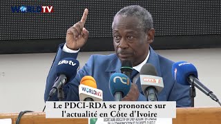 PDCIRDA  Conférence  Tour de lactualité en Côte dIvoire avec Brédoumy Soumaïla après une pause [upl. by Sucitivel]