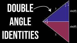 A proof to remember Double Angle Formulas I visual proof [upl. by Analahs]