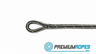 732 Eyesplice in double braided rope with Dyneema or Vectran core using the cover [upl. by Selmore]