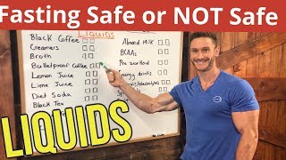 Fasting Guidelines What You CAN and CANNOT Drink Thomas DeLauer [upl. by Warrin]