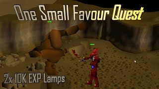 One Small Favour Old School RuneScape Quest Guide [upl. by Armbrecht]