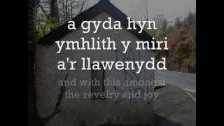 Ethiopia Newydd  Geraint Jarman ar Cynganeddwyr geiriau  lyrics [upl. by Cher]