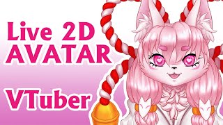 FaceRig 2d AvatarVTuber Live2D [upl. by Eeldivad879]