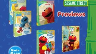 Previews From Sesame Street The Letter Of The Month Club 2006 DVD [upl. by Rehteh]