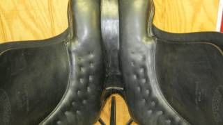 Passier GT Used Dressage Saddle 165quot M 17397 [upl. by Adnawot]