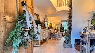 ENTRYWAY Christmas Decorating Ideas  HALLWAY amp PORCH DECOR  Christmas Decorating Ep3 [upl. by Muller135]