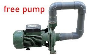 I make Free Water Pump no need electric power new style [upl. by Malim]