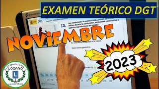 EXAMEN TEÓRICO NOVIEMBRE 2023 [upl. by Meir674]