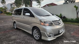 Masuk Garasi Alphard ASG Premium Sound 2008  Mint Condition [upl. by Leirrad]