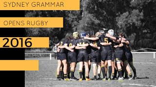 Sydney Grammar Opens Rugby 2016 [upl. by Munniks197]