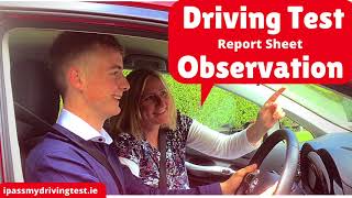 How to take Proper Observation amp Pass the Driving Test in Ireland [upl. by Nassi]