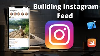 Building Instagram Feed UI Programmatically in Swift Pt 1  UIKit [upl. by Nireves983]