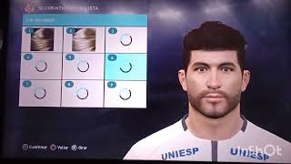 como fazer o Yuri Alberto no pes 2018 [upl. by Nolyd]