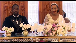 LIVE KYABAZINGA amp QUEEN JOVIA Wedding Reception at Igenge PalaceJinja City [upl. by Dill]