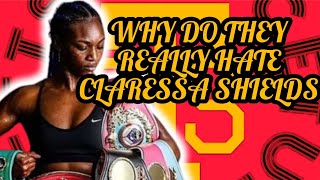 CLARESSA SHIELDS IS HATED BY MANY WHY MEN ARE HAPPY SHE GOT DROPPED IN SPARRING [upl. by Aeel]