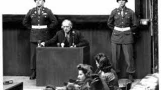 Nuremberg Trial Day 97 1946 Joachim von Ribbentrop Cross Col John Amen [upl. by Nyliram881]