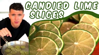 Candied Lime Slices [upl. by Mountfort97]