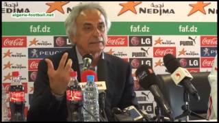 Algérie 2Burkina Fasso 0  La conférence dHalilhodzic et les réactions de Bouguera et de Paul Put [upl. by Seditsira246]