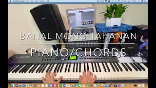 BANAL MONG TAHANAN PianoChords [upl. by Eilema]