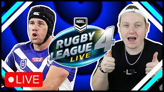 BULLDOGS VS SHARKS PREGAME ON RLL4 NRL ROUND 2 [upl. by Corin]