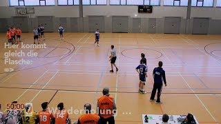 Handballregeln Rudelbildung 3 Rote Karten Flaschenwurf [upl. by Nawor832]