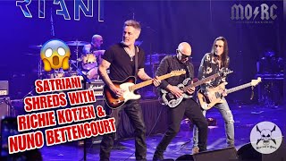 🔥Joe Satriani jams with Nuno Bettencourt amp Richie Kotzen on the 2024 Monsters of Rock Cruise HQ🎸 [upl. by Ettelocin]