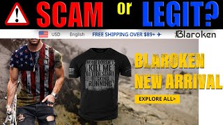 Blaroken Reviews  Clothing Scam or Legit [upl. by Amethist]