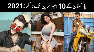 Top 10 Richest TikTokers in Pakistan  Shan Ali TV [upl. by Crary829]