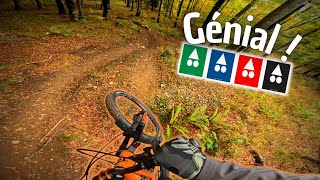 JE DÉCOUVRE DES PISTES DE VÉLO INCROYABLES [upl. by Uzzi305]