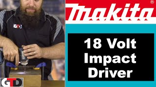 Makita 18 Volt Brushless Impact Driver  DTD148 [upl. by Tingey]