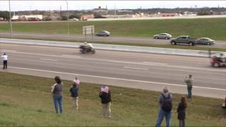 Funeral procession for Navy SEAL Chris Kyle in Georgetown [upl. by Taro634]