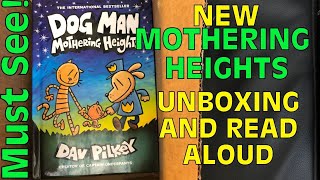 Dog Man MOTHERING HEIGHTS NEW BOOK UNBOXING AND READ ALOUD [upl. by Mansoor573]