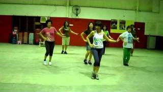 Malay New Year Line Dance Walk Thru [upl. by Enneyehc]