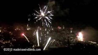 Madeira 2010 New Year Fireworks HD [upl. by Zasuwa]