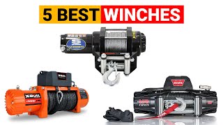 Top 5 Best Winches Reviews amp Buying Guide🔥🔥🔥 [upl. by Gillett]